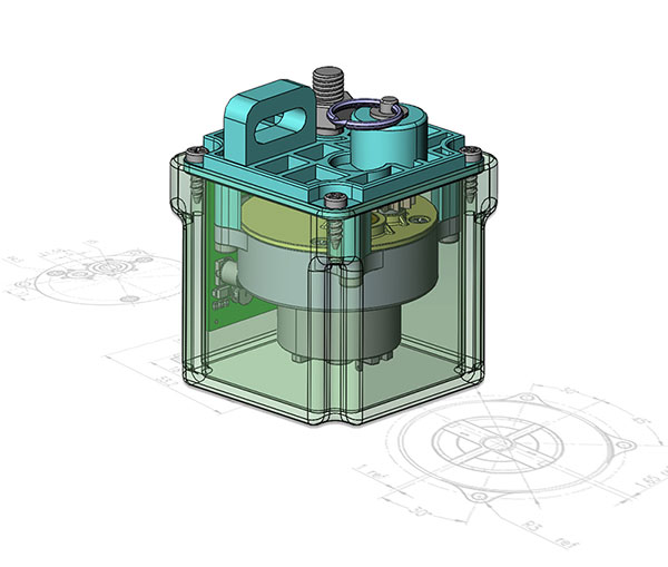 燃气调节阀电动执行机构电机的设计图.jpg